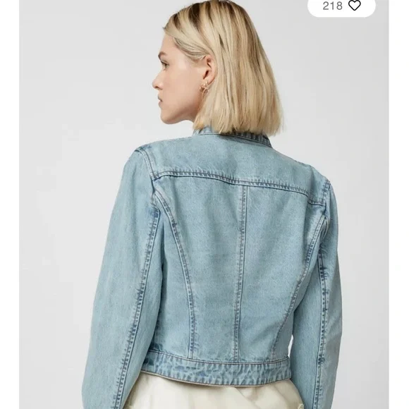 NWT Lioness Bella Denim Moto Jacket from Urban Outfitters - Picture 4 of 7